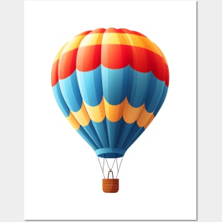 Hot air balloon Posters and Art